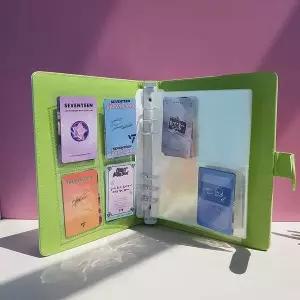 포카바인더 DT173337 4칸 포토카드 앨범 속지 20매 세트