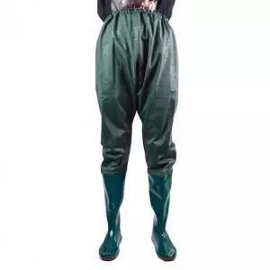 방수 미끄럼 낚시장화 팬츠 허리형 해루질 어부 작업복