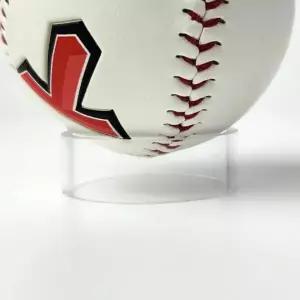 투명 야구공 진열대 아크릴 공 거치 받침대
