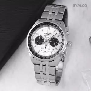 [세이코] SSB425P1 크로노그래피 팬더 다이얼 100미터방수 캐쥬얼 남자 메탈 시계 d