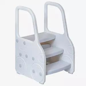 유닛키즈 자동차 안전가드 3단디딤대 안전용품 계단 유아동 세면대계단 세면대발판