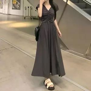 데일리 셔링 러블리 트임 원피스 (KYR-WFJF6K4)