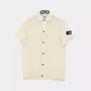 [스톤아일랜드]스톤아일랜드키즈 26SS 와펜로고 반팔 남아 셔츠 L1S161100001 S0145 V0097/12A