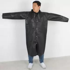 우의 비옷 용 블랙 레인코트 판쵸 판쵸우의 EVA 우비