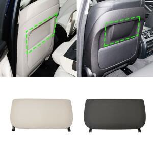 BMW F10 F06 F07 F02 카시트 백 패널 가죽 등받이 보관 포켓 커버 액세서리, 5 6 7 시리즈 520 630 740