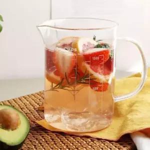 [콩심팥심]베이킹 마카 250ml 2P 이유식 비커 용량컵 계량컵 베이킹계량컵