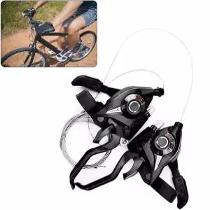 시바 부품 V-브레이크 ST-EF51 세트 3x7 변속기 브레이크 레버 콤보 MTB 자전거 21 스피드 브레이크/시프트