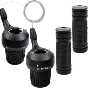 패스그나르 자전거 18단 변속기 트위스트 시프터 레버 3x6단 변속 좌우 산악 통근 접이식 기어 그립 포함