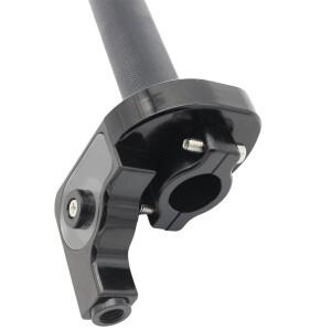 혼다 CRF50 CRF100 핏 바이크용 스로틀 튜브 트위스트 그립 알루미늄 바이크 오토바이 핸들바 액세서리