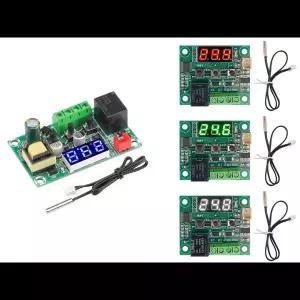 DC5V12V24V AC110-220V W1209 LED 디지털 항온 컨트롤러 온도계 스위치 모듈 방수 NTC 센서