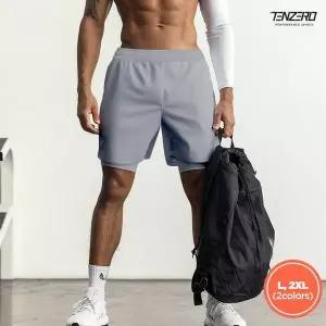 [하프클럽/텐제로]텐제로 남성 5부 반바지 러닝팬츠  반바지레깅스 경량 트