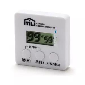 워치 이딜리 타이머 디지털 알람시계 주방