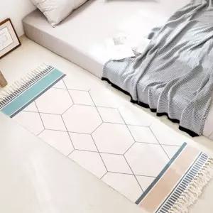 에스닉 코튼 러너 카페트 C-05(150x60cm)예쁜펫 고급펫 장식용펫 인테리어펫 러그 용러그 예쁜 직사각펫