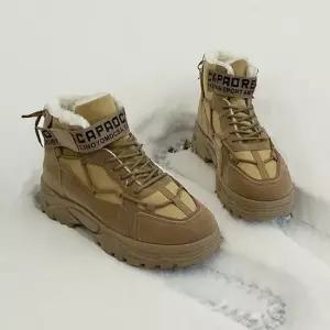 안감 남성 레이스업 워커 가벼운 겨울 방한 신발 겨울워커 남자털워커 남자겨울신발