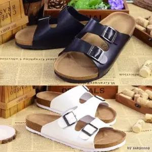 남성용 버클샌들 남자벗겨지지않은 슬리퍼 여름 버켄 쪼리 조리