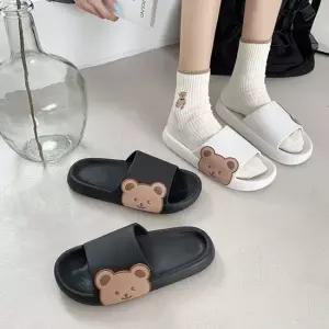 샌들 캐릭터 실내화 푹신 층간소음 곰돌이 곰돌이슬리퍼 학교슬리퍼 푹신슬리퍼
