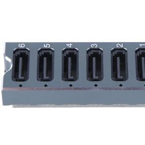 스마트 인디케이터가 있는 M.2 PCIE에서 SATA로의 확장 카드 NVMe에서 6포트 3.0 데스크탑 PC용 ASM1166 칩