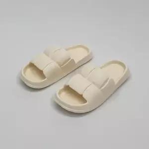 뚱카롱 여성용 쿠션 슬리퍼 아이보리 구름슬리퍼 구름슬리퍼 거실슬리퍼 쿠션슬리퍼