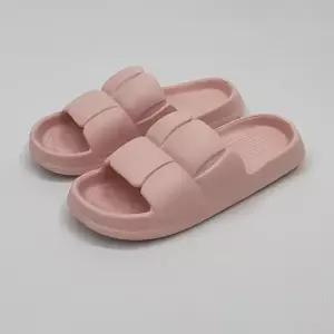 뚱카롱 여성용 쿠션 슬리퍼 핑크 구름슬리퍼 구름슬리퍼 거실슬리퍼 쿠션슬리퍼