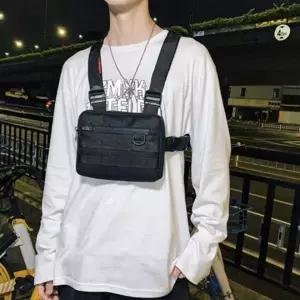 [셀러에이드]체스트백 남성 조끼 가방 크로스백