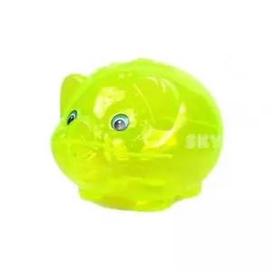 형광 997ELX91 투명 돼지저금통 대1P 인테리어저금통