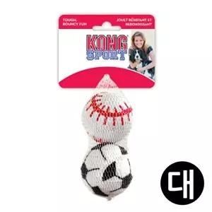 고품질 Kong 에어 독 스포츠볼 대 (ABS1) 2P (강아지 장난감) (랜덤발송) 애견훈련 애견 애견용품 WFIY7FO