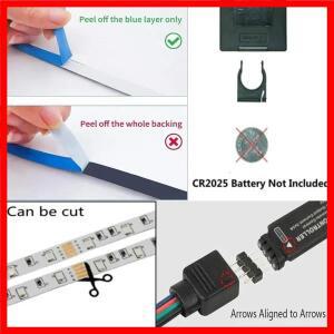 스마트 RGB 18 LED 스트립 조명 USB 5050 투야 WiFi 앱 제어 유연한 실내 장식 램프 테이프 알렉사 구글 어