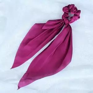 스카프 리본 곱창머리끈 와인레드 스카프머리끈-WFIYN46