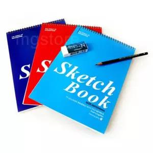 1권 전문가용 색상랜덤 스케치북 5절 전문가용스케치북 두꺼운스케치북 생일선물