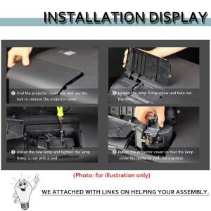 AN-XR10LP/AN-XR20LP/AN-100LP 샤프 DT100 XG-MB50X MB55X XR-105 10S 10X 11XC 20S 20X 호환  램프 악세사