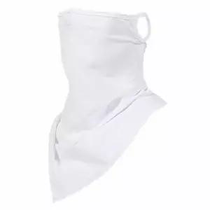 롱 귀걸이형 시원한 메시 쿨 멀티 화이트 스카프