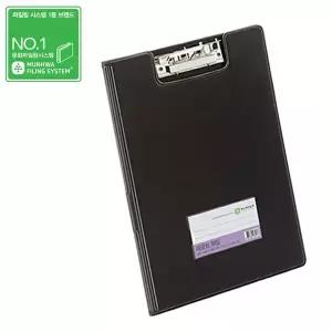 레버클립 236BSY85 흑색 PVC 레포트화일 A4용 230x320mm 50개