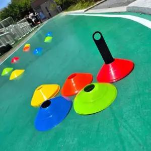 훈련용 스포츠 순발력 트레이닝 축구 접시콘 50P