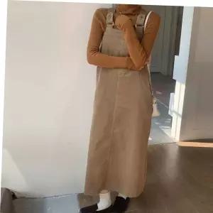 동남아원피스 코듀로이 멜빵 원피스 포켓포인트 골덴 루즈핏 캐주얼