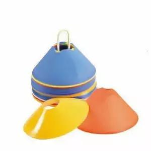 프로맥스문구 4색 40입 운동용품 접시콘