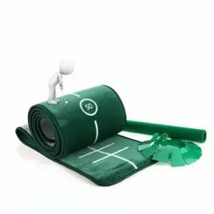 연습 매트 카페트 메모리 퍼팅 퍼터 25x250 골프