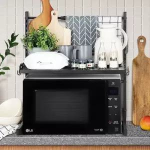 전자레인지선반B 밥솥거치대 오븐다이 에어프라이어 전자렌지수납장 전자레인지선반