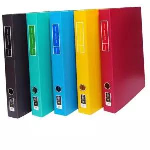 프론티어 509NFH98 D링바인더 A4 3cm 흑색 1P 문서 서류 화일