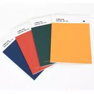 ( )스터디플래너 시험준비 공시생 24매 랜덤 체크리스트 150x210 스케줄러 겨울방학 공부 공부다이어리