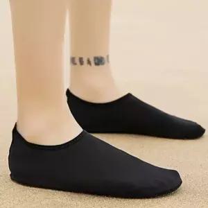 여성용 트렌디 썸머삭스 물놀이용 가벼운 아쿠아슈즈 아쿠아삭 니트신발 아쿠아로빅슈즈