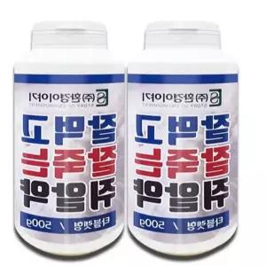 쌍문상회 잘먹는 잘죽는 쥐약 쥐퇴치 알약 500g 2개