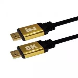 HDMI 2.1V 골드 메탈 케이블 1MHDMI1M 모니터 영상 TVHDMI