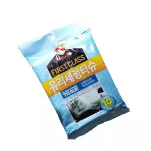 유리 세정 티슈 창문 크리너 클리너 유막제거 물티슈 코팅워셔 세정제 세차