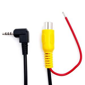 후방 카메라 연결 케이블 RCA에서 2.5mm AV 변환  주차 DVR로