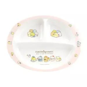 멜라민 유아 그릇 캐릭터 스밋코구라시 나눔접시 UW742DED
