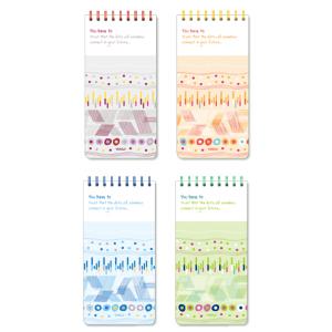 양지 기자 수첩 2호/261073/상철 스프링 수첩 색랜덤발송