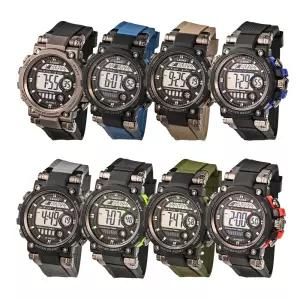 패션 전자 손목 시계 마라톤 군인 스포츠 등산 야광