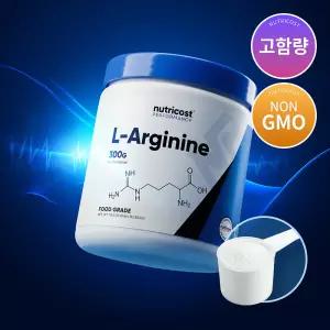 뉴트리코스트 고함량 L-아르기닌 3,000mg 효능 분말 파우더 100회분 300g