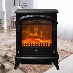 디지털 불멍무드등 미니온풍기 전기벽난로 로망T 미니온풍기 LED 실내전기난로 크리스마스조명 불멍히터 화로 카페포토존꾸미기 거실인테리어 모닥불 조명 캠핑히터