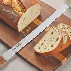 일본 일천도 톱니 민자 스텐 다용도 빵칼
